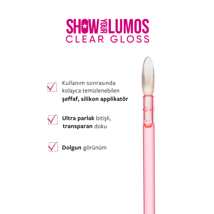 Pastel Show Your Lumos Clear Gloss  - Acheter en ligne | Yousarssif Tunisie