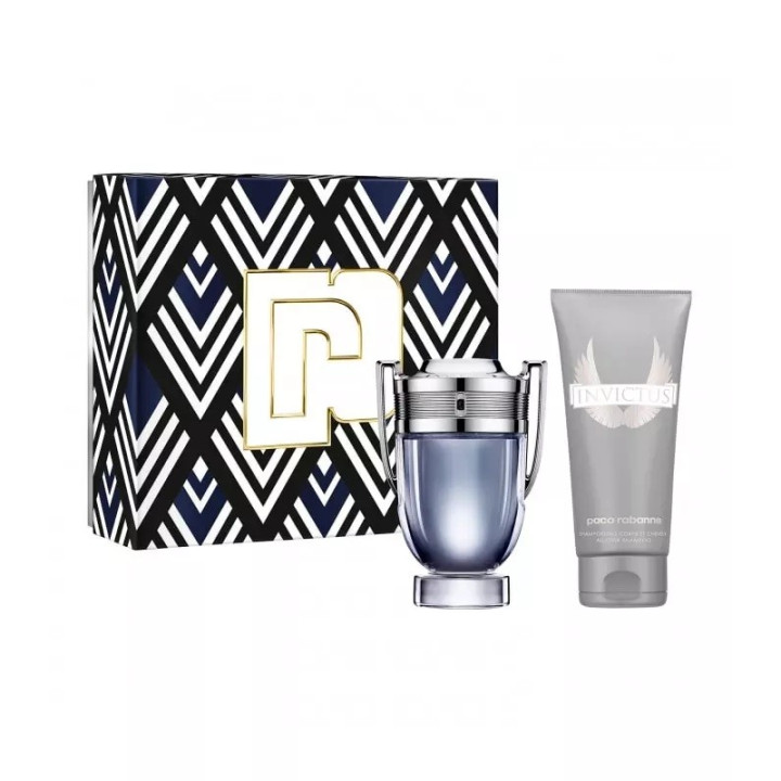 PACO RABANE COFFRET INVICTUS (EDT100ML+GEL DOUCHE 100ML)