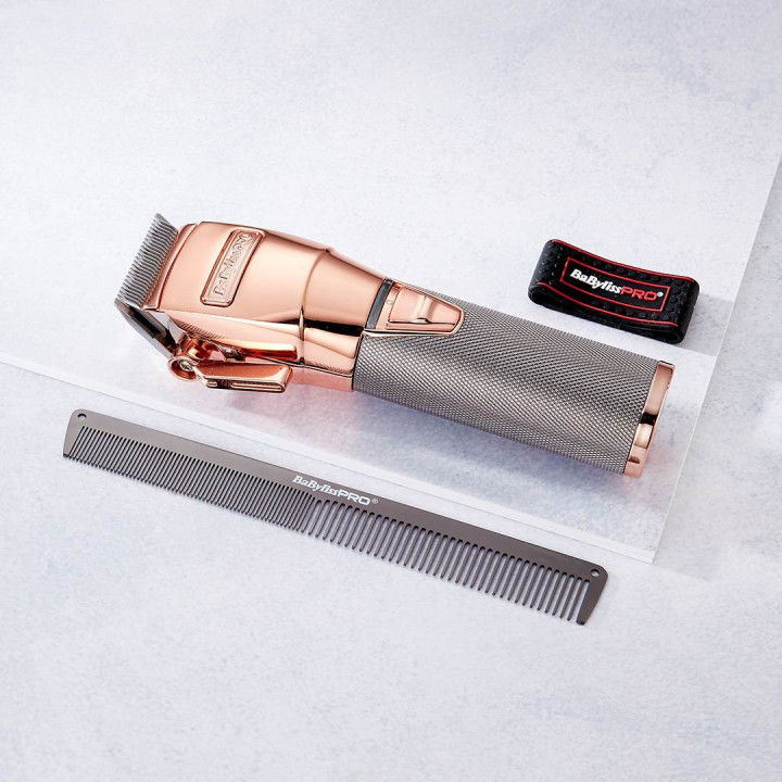 BABYLISS TONDEUSE SANS FIL ROSE GOLD METAL ((FX8700RGE)) (1A)