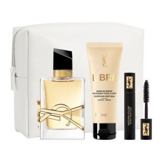 YSL COF F LIBRE (EDP50ML+MINI MASCARA+LAIT+TROUSSE)