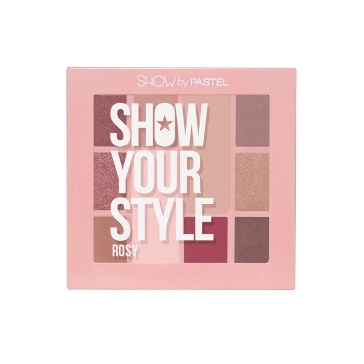 PASTEL EYESHADOW PALETTE SHOW YOUR STYLE ROSY