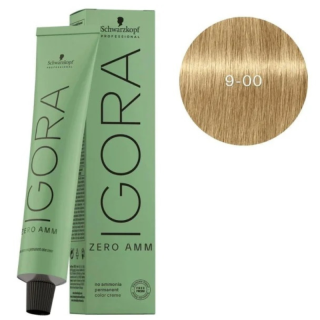 TEINTURE IGORA SANS AMMONIAQUE 9-00 Blond très clair naturel extra