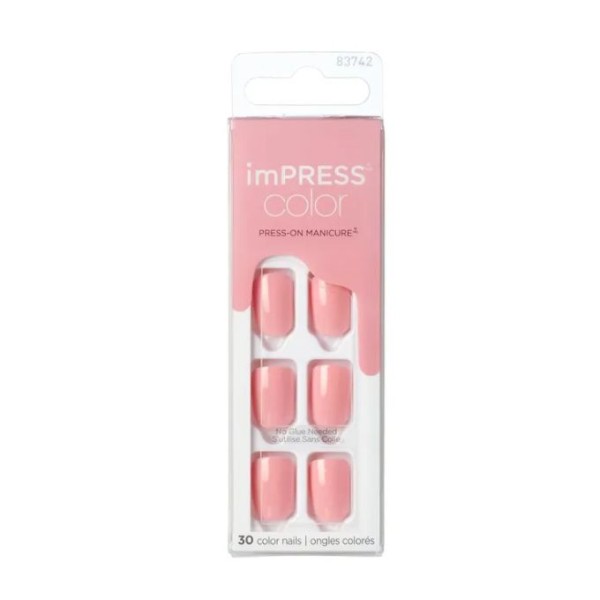 FAUX ONGLES IMPRESS PRETTY PINK (KIMC003C)