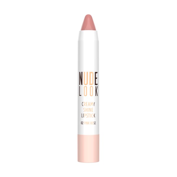 LIPSTICK CREAMY NUDE LOOK "02 PINK ROSE"