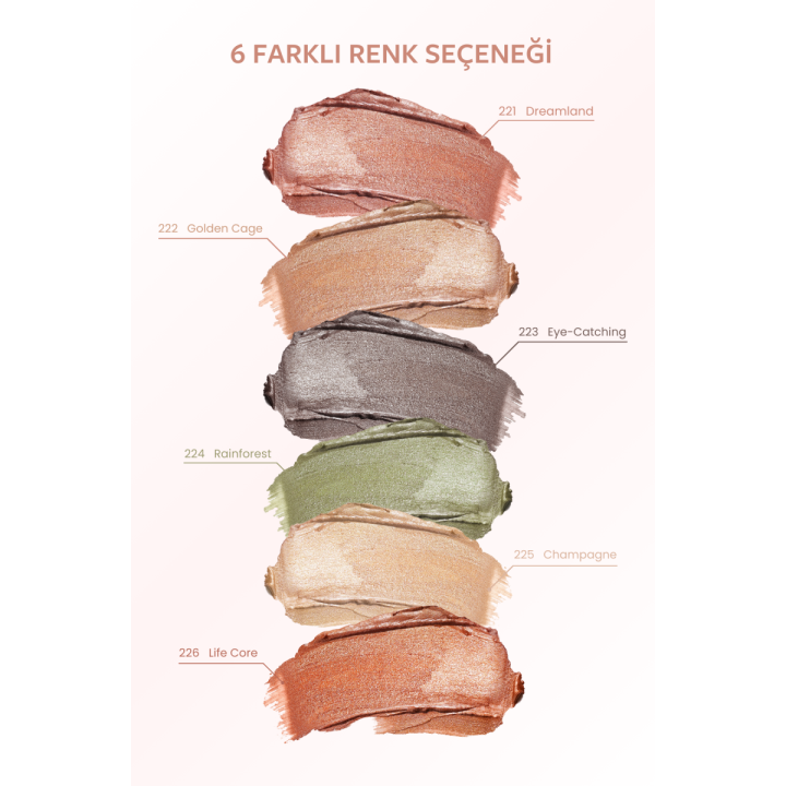 PASTEL EYESHADOW LIQUID GLOW- Acheter en ligne | Yousarssif Tunisie