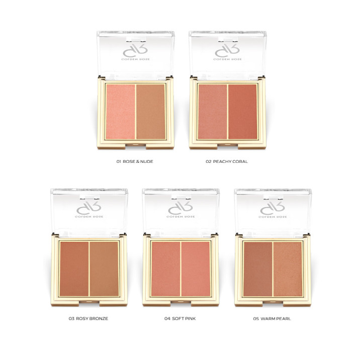 GOLDEN ROSE BLUSH DUO- Acheter en ligne | Yousarssif Tunisie