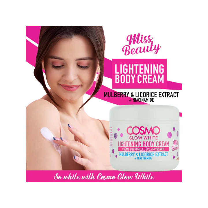 GLOW WHITE BODY CREAM LIGHTENING COSMO