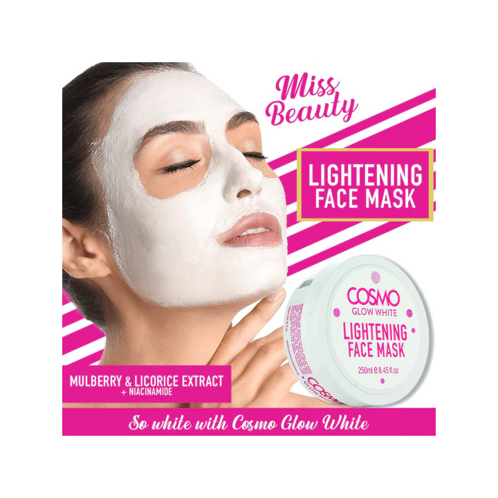 Glow White Lightening Face Mask Cosmo  250Ml