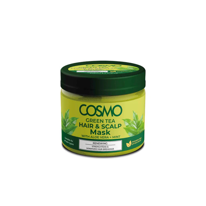 MASQUE CHEVEUX GREEN TEA COSMO 325G