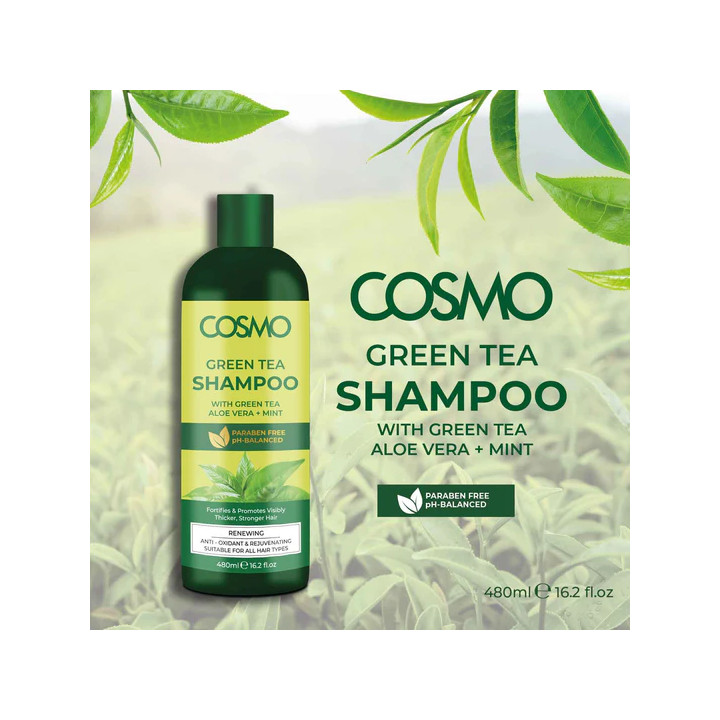 SHAMPOING GREEN TEA COSMO