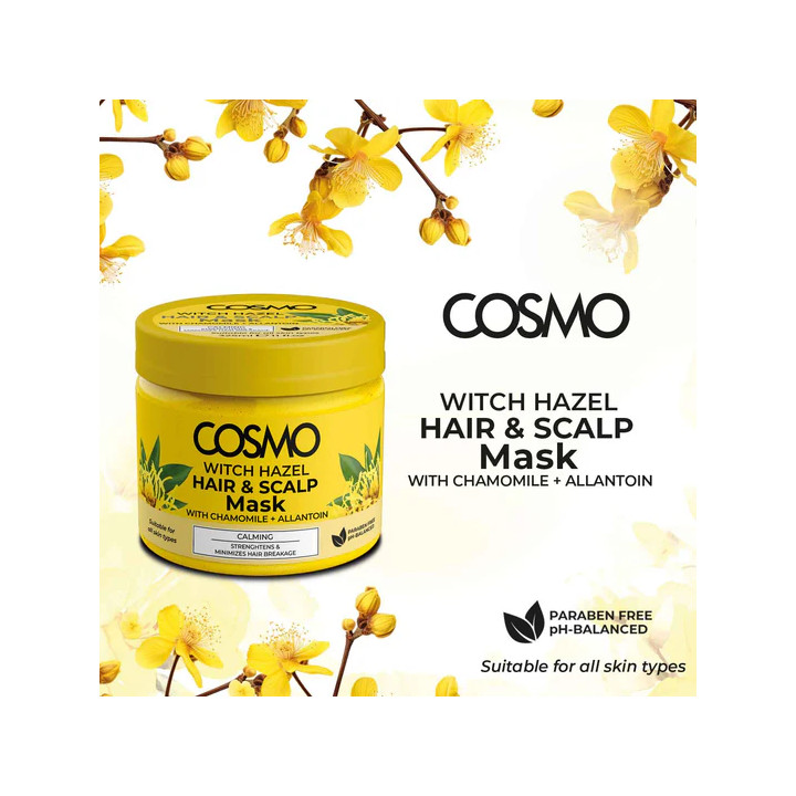 MASQUE CHEVEUX WITCH HAZEL COSMO