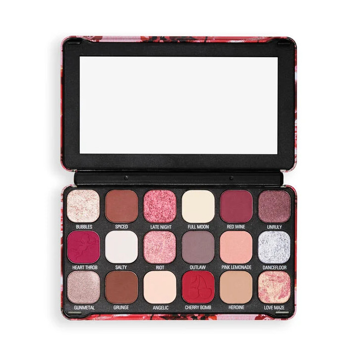 FLAWLESS CHERRY REBEL  EYESHADOW PALETTE REVOLUTION