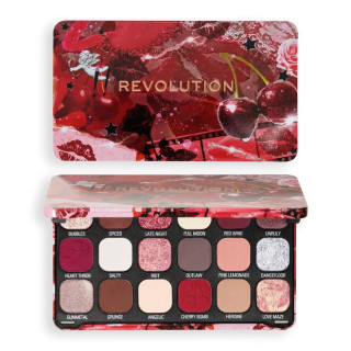 REVOLUTION EYESHADOW PALETTE FLAWLESS CHERRY REBEL