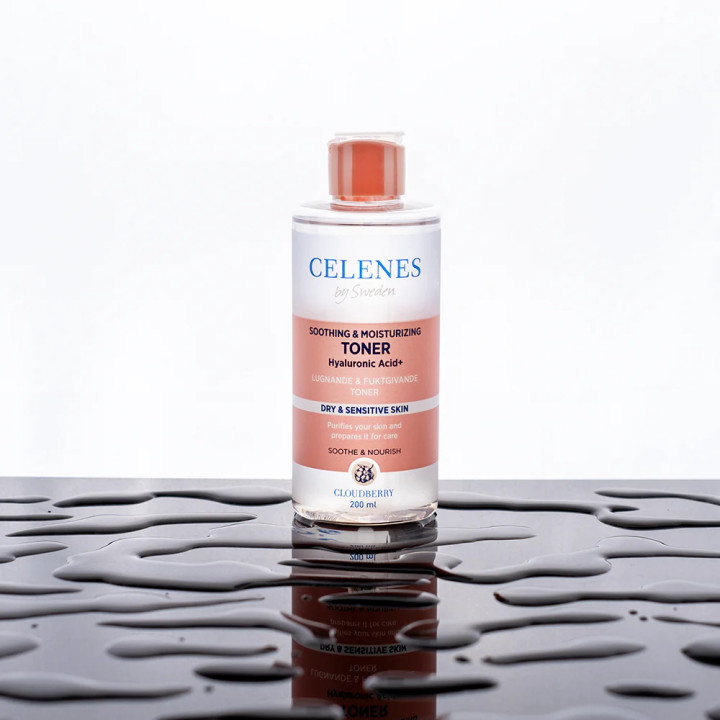 CELENES TONER PEAU SÈCHE ET SENSIBLE CLOUDBERRY |Yousarssif Tunisie