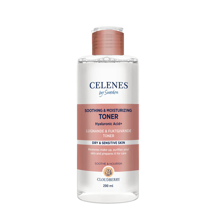 CELENES TONER PEAU SÈCHE ET SENSIBLE CLOUDBERRY