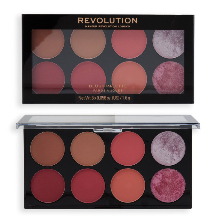 REVOLUTION BLUSH PALETTE ULTRA SUGAR AND SPICE- Acheter en ligne | Yousarssif Tunisie