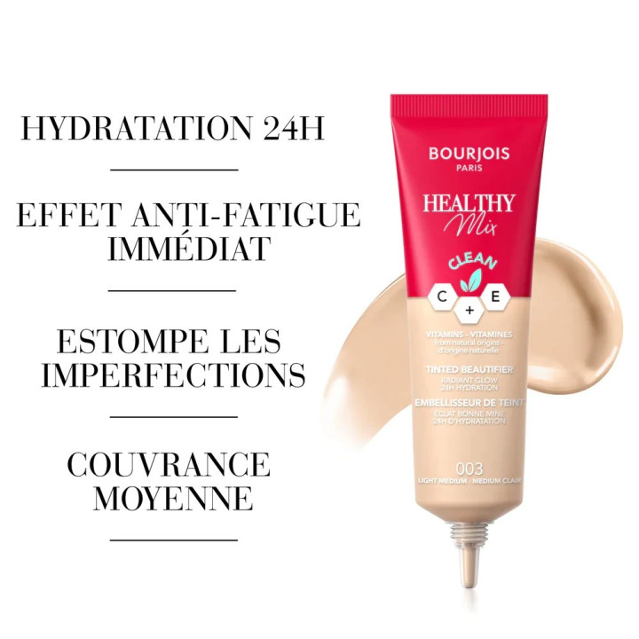 BOURJOIS EMBELLISSEUR DE TEINT HEALTHY MIX- Acheter en ligne |