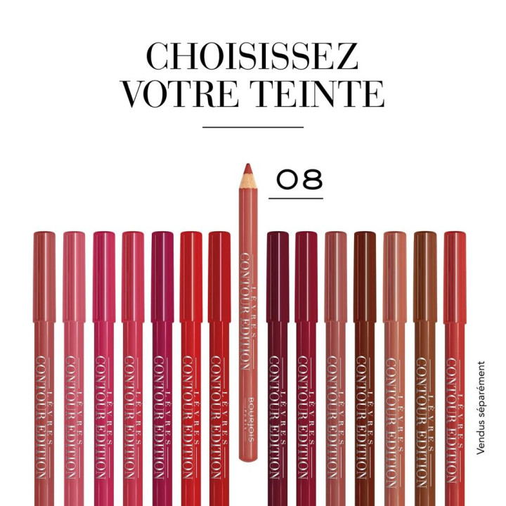 BOURJOIS LIPLINER CONTOUR EDITION -Acheter en ligne|Yousarssif Tunisie