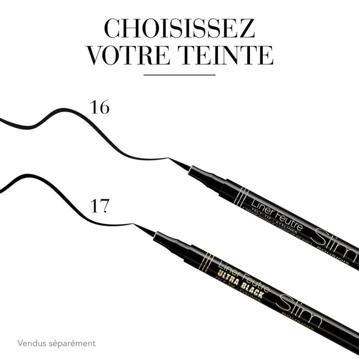 EYELINER FEUTRE SLIM ULTRA BLACK - Acheter en ligne | Yousarssif Tunisie .