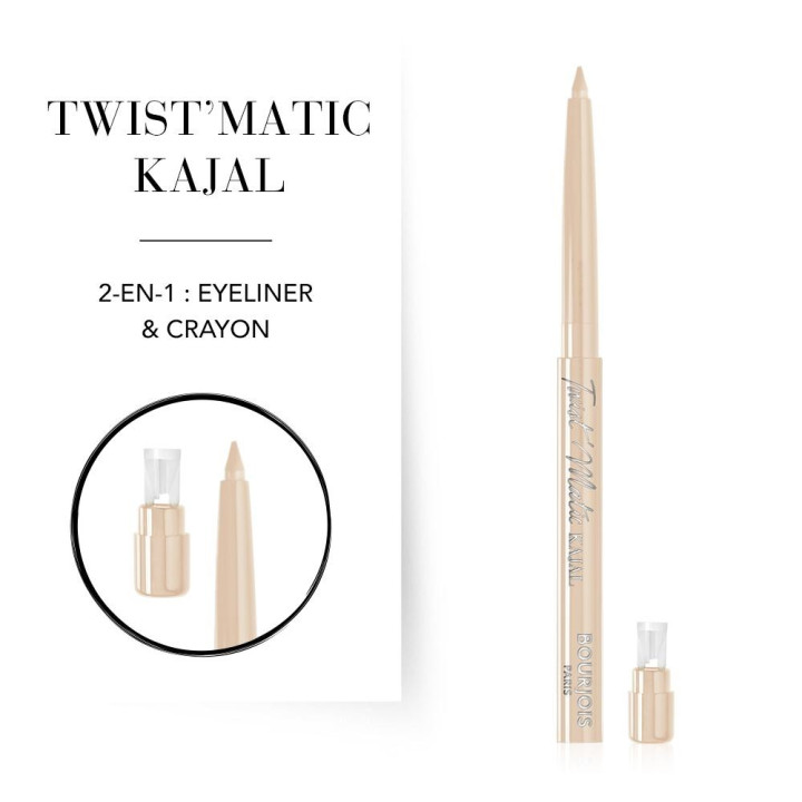 EYELINER BOURJOIS TWIST MATIC KAJAL - Acheter en ligne | Yousarssif TN