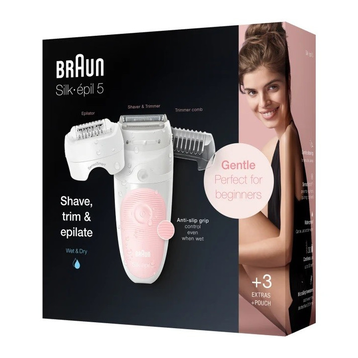 BRAUN EPILATEUR " SILK EPIL5 (SE5-620) "