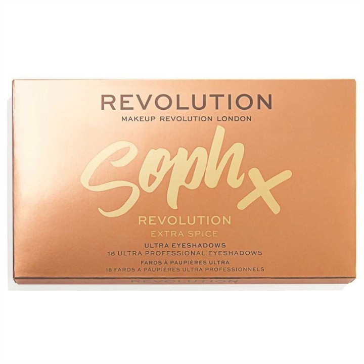 REVOLUTION EYESHADOW PALETTE SOPHIX EXTRA SPICE - Acheter en ligne | Yousarssif Tunisie