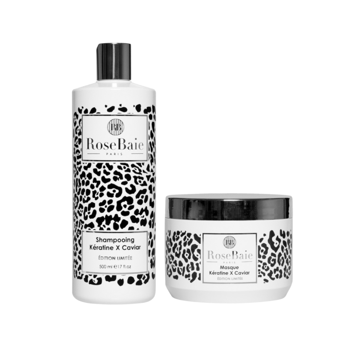 SHAMPOOING CAVIAR X KÉRATINE ROSE BAIE