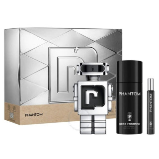 COFFRET HOMME PHANTOM (EDT100ML +DEO 150ML + EDP10ML)