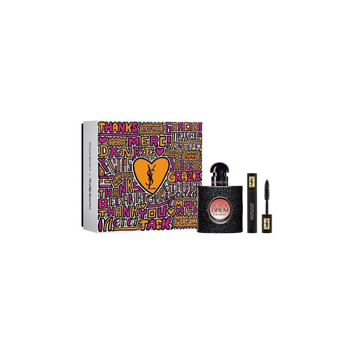 YSL COFFRET BLACK OPIUM (EDP30ML+MINI MASCARA)