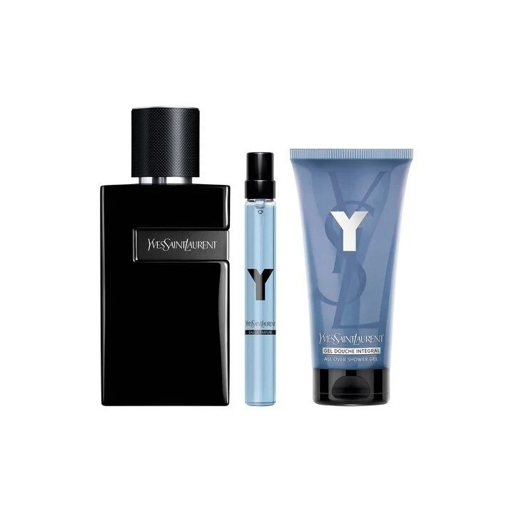 YSL COFFRET Y LE PARFUM (EDP 100ML+EDP10ML+GD )