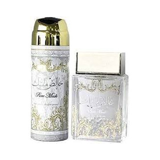 LATTAFA PURE MUSK EAU DE PARFUM 100ML+DEO 50ML