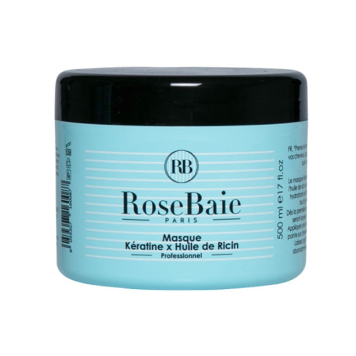 MASQUE HUILE DE RICIN ROSE BAIE 500ml