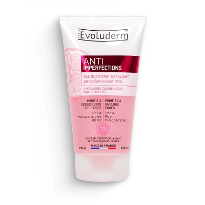 EVOLUDERM GEL NETTOYANT EXFOLIANT 150ML