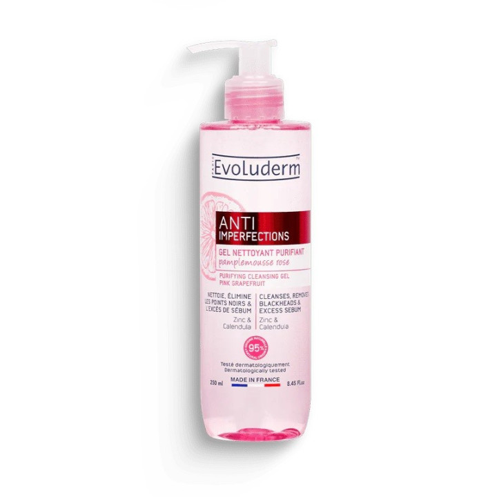 EVOLUDERM GEL NETTOYANT PURIFIANT - Acheter en ligne | Yousarssif Tunisie