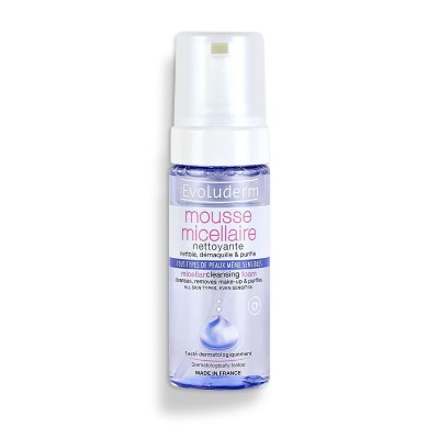 EVOLUDERM Mousse Micellaire Nettoyante