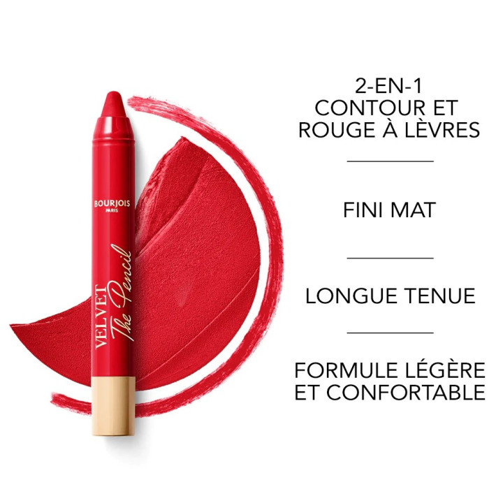 BOURJOIS VELVET THE PENCIL NEW - Acheter en ligne | Yousarssif Tunisie