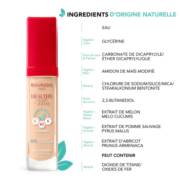 BOURJOIS ANTICERNES HEALTHY MIX - Acheter en ligne |Yousarssif Tunisie