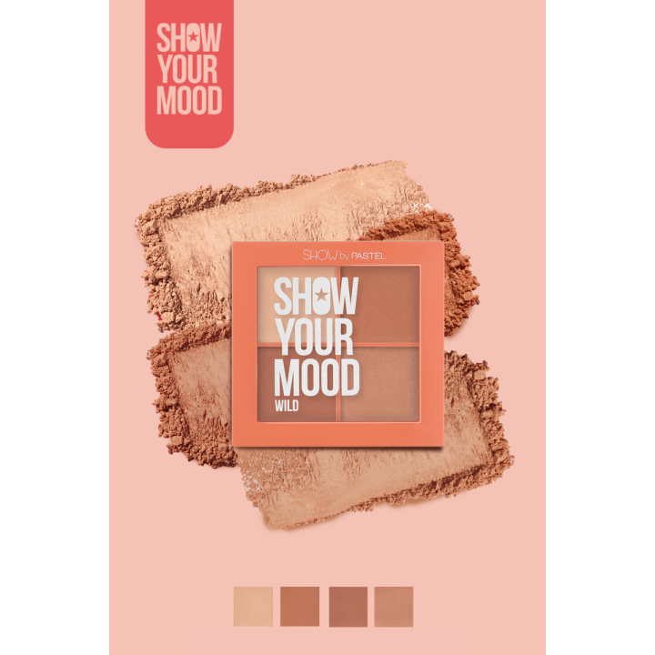 Palette Fard à Joues Show Your Mood Set Wild PASTEL | Yousarssif Tunisie