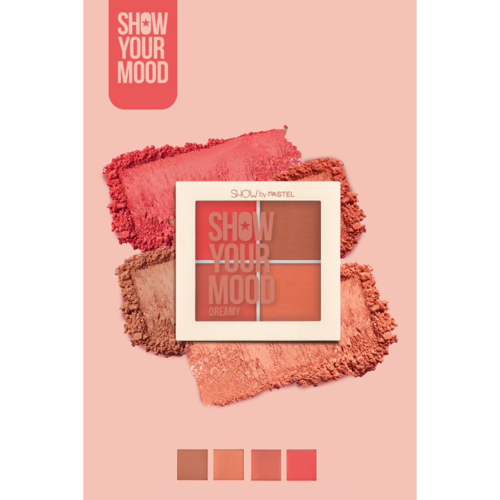 Palette Blush Show Your Mood Dreamy PASTEL | Yousarssif Tunisie