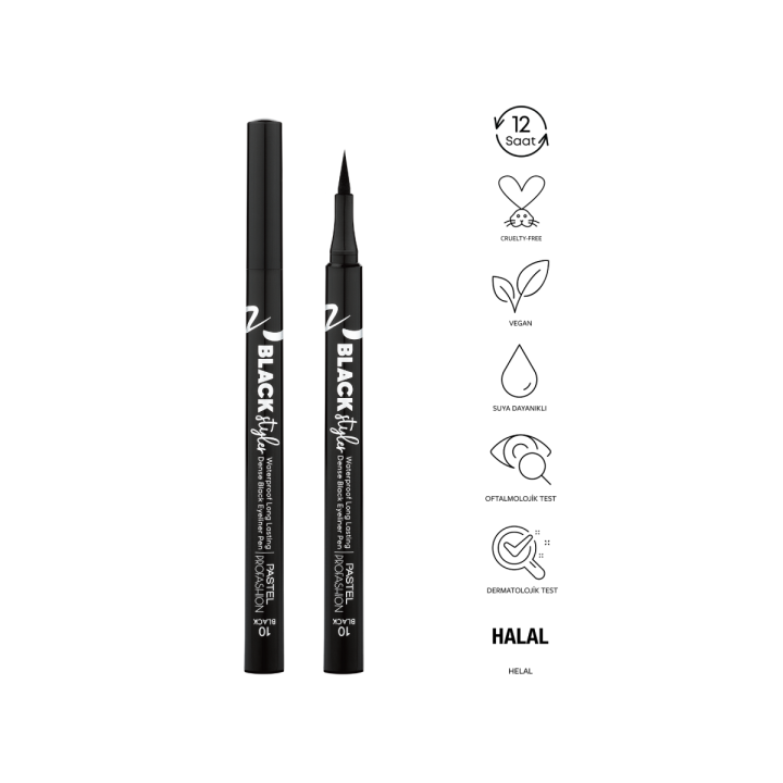 PASTEL EYELINER FEUTRE BLACK STYLER- Acheter en ligne | Yousarssif Tunisie