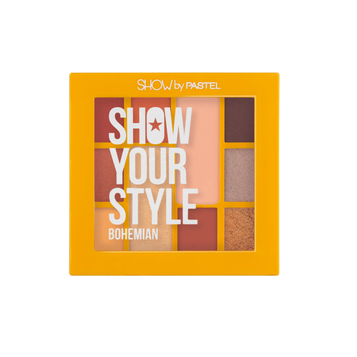 PASTEL EYESHADOW PALETTE SHOW YOUR STYLE SET BOHEMAN